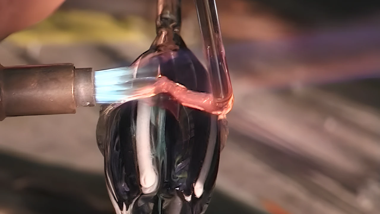 Secrets to Making Glass Jars Volume 2 — advanced borosilicate glass jar color work and cork fitting